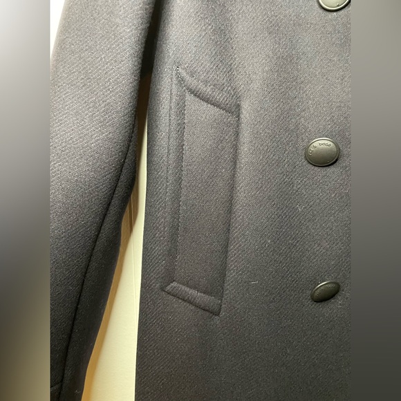 Rag & Bone Women’s Salute Nella Peacoat Jacket Black Size 2 NWT - Picture 6 of 9